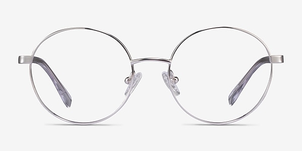 Sahel Silver Titanium Eyeglass Frames