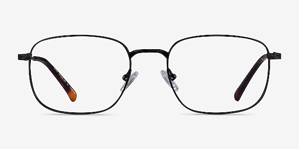 Gong Black Titanium Eyeglass Frames