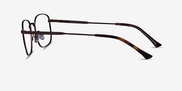 Gong Coffee TitaniumEyeglass Frames from EyeBuyDirect, Side View