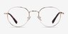 Antone Gold TitaniumEyeglass Frames from EyeBuyDirect, Front View