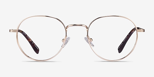 Antone Gold Titanium Eyeglass Frames