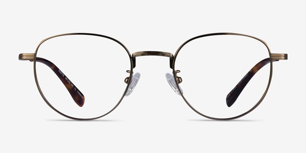 Scottie Bronze Titanium Eyeglass Frames