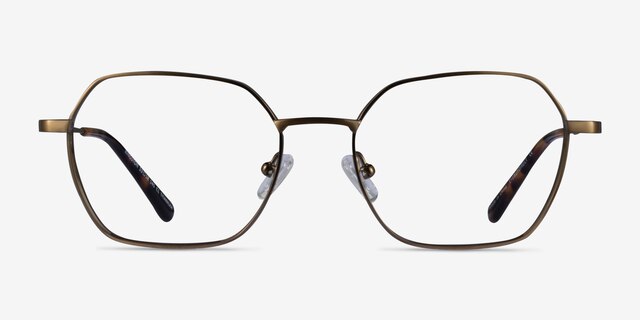 Kingston Bronze TitaniumMontures de lunettes de vue d'EyeBuyDirect, Vue de Face