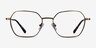 Kingston Bronze TitaniumMontures de lunettes de vue d'EyeBuyDirect, Vue de Face