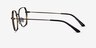 Kingston Bronze TitaniumMontures de lunettes de vue d'EyeBuyDirect, Vue de Côté