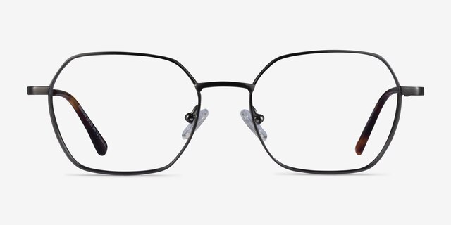 Kingston Gunmetal TitaniumEyeglass Frames from EyeBuyDirect, Front View