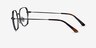 Kingston Gunmetal TitaniumEyeglass Frames from EyeBuyDirect, Side View