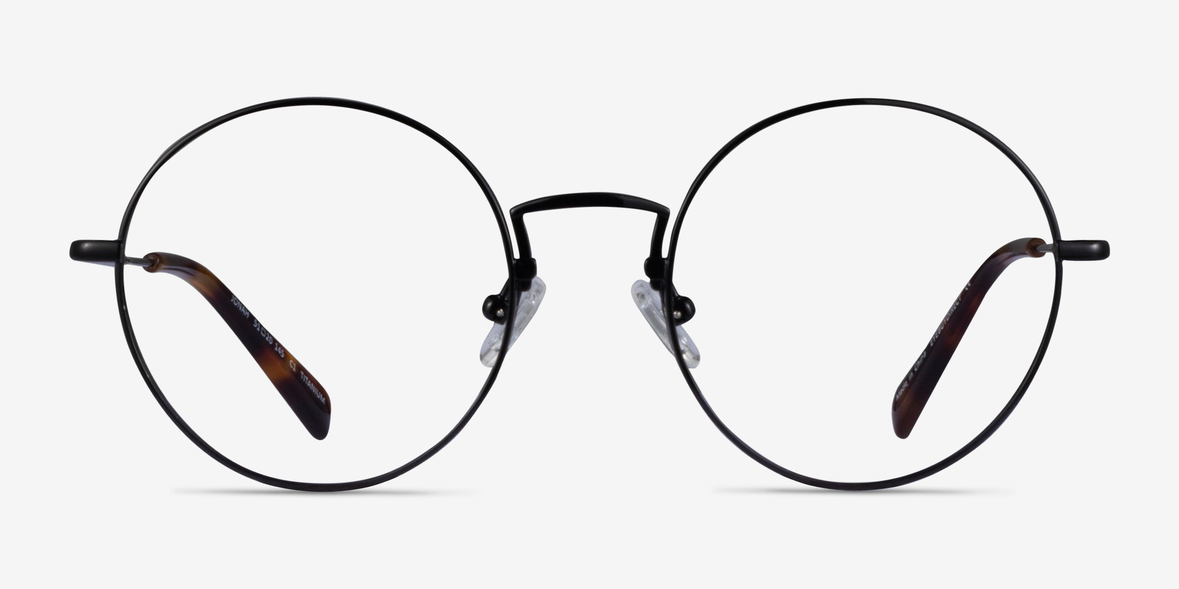 Jonah Round Black Full Rim Eyeglasses Eyebuydirect