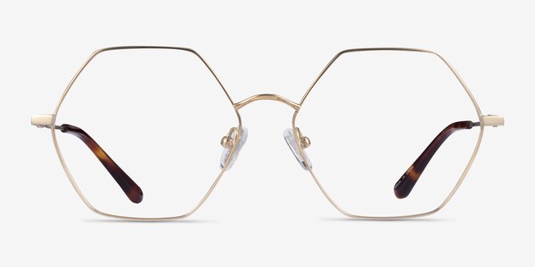 Esto Gold Titanium Eyeglass Frames