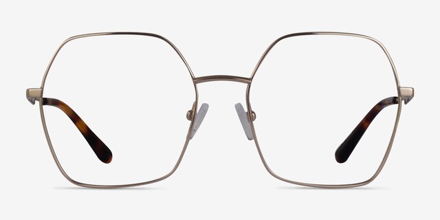 Elixir Gold TitaniumEyeglass Frames from EyeBuyDirect, Front View