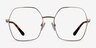 Elixir Gold TitaniumEyeglass Frames from EyeBuyDirect, Front View