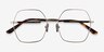 Elixir Gold TitaniumEyeglass Frames from EyeBuyDirect, Closed View