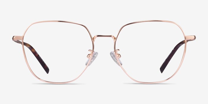 Alphabet Rose Gold Titanium Eyeglass Frames from EyeBuyDirect