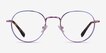 Antone Rainbow TitaniumEyeglass Frames from EyeBuyDirect, Front View
