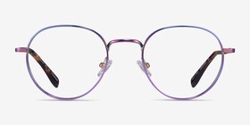 Antone Arc-en-ciel Titanium Montures de lunettes de vue d'EyeBuyDirect, Vue de Face