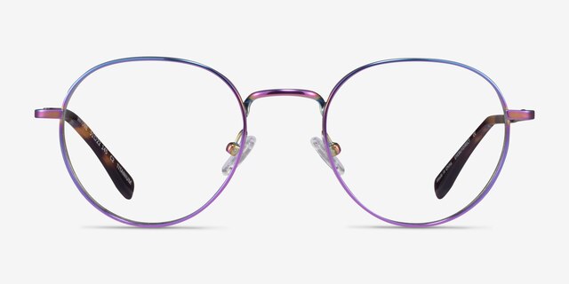 Antone Rainbow TitaniumEyeglass Frames from EyeBuyDirect, Front View