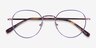 Antone Rainbow TitaniumEyeglass Frames from EyeBuyDirect, Closed View