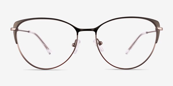 Atlas Shiny Black Titane Montures de lunettes de vue