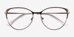 Atlas Shiny Black TitaniumEyeglass Frames from EyeBuyDirect, Closed View