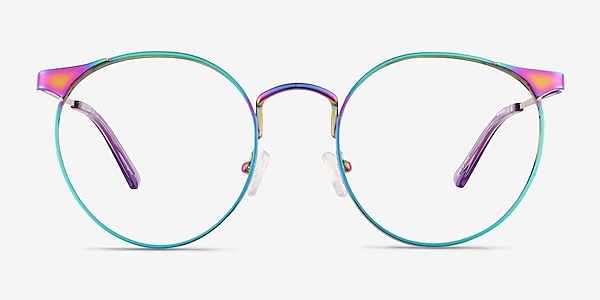 Alsie Rainbow Titanium Eyeglass Frames