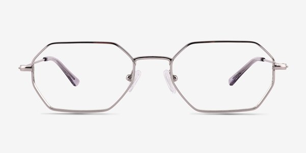 Bidu White Silver  Titane Montures de lunettes de vue