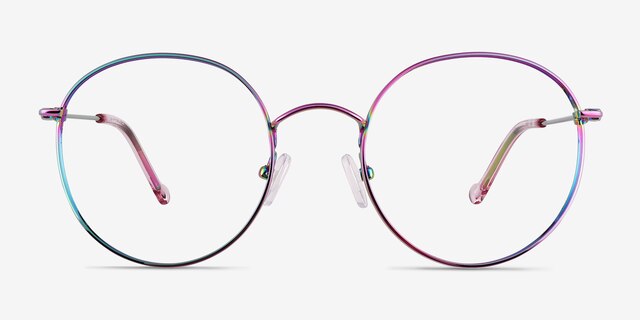 Gavi Rainbow TitaniumEyeglass Frames from EyeBuyDirect, Front View