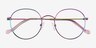 Gavi Rainbow TitaniumEyeglass Frames from EyeBuyDirect, Closed View