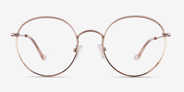 Gavi Shiny Gold Titane Montures de lunettes de vue