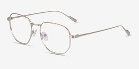 Lumi Doré Titanium Montures de lunettes de vue d'EyeBuyDirect, Vue d'Angle