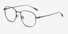 Lumi Bronze TitaniumMontures de lunettes de vue d'EyeBuyDirect, Vue d'Angle