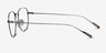 Lumi Bronze TitaniumMontures de lunettes de vue d'EyeBuyDirect, Vue de Côté