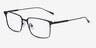 Nano Black TitaniumEyeglass Frames from EyeBuyDirect, Angle View