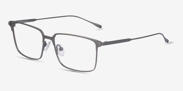 Nano Silver TitaniumEyeglass Frames from EyeBuyDirect, Angle View