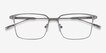 Nano Silver TitaniumEyeglass Frames from EyeBuyDirect, Closed View