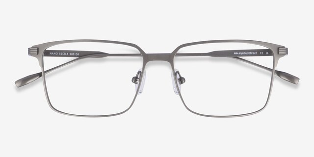 Nano Silver TitaniumEyeglass Frames from EyeBuyDirect, Closed View