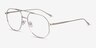 Flexi Gold TitaniumEyeglass Frames from EyeBuyDirect, Angle View