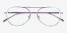 Vivo Multicolor TitaniumEyeglass Frames from EyeBuyDirect, Closed View