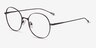 Zero Bronze TitaniumEyeglass Frames from EyeBuyDirect, Angle View
