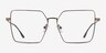 Flecto Bronze TitaniumMontures de lunettes de vue d'EyeBuyDirect, Vue de Face