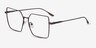 Flecto Bronze TitaniumMontures de lunettes de vue d'EyeBuyDirect, Vue d'Angle