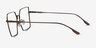 Flecto Bronze TitaniumMontures de lunettes de vue d'EyeBuyDirect, Vue de Côté