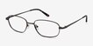 Setup Coffee TitaniumEyeglass Frames from EyeBuyDirect, Angle View