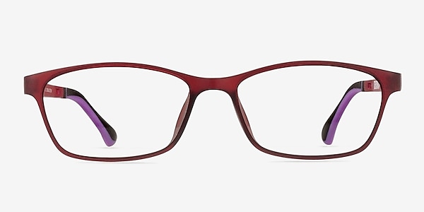 Angelcol Burgundy Plastic Eyeglass Frames