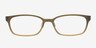 Roseborn Olive PlasticEyeglass Frames from EyeBuyDirect, Front View