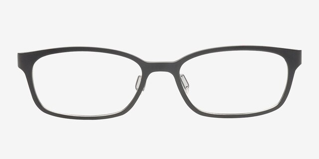 Roseborn Black PlasticEyeglass Frames from EyeBuyDirect, Front View