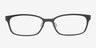 Roseborn Black PlasticEyeglass Frames from EyeBuyDirect, Front View