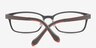 Roseborn Black PlasticEyeglass Frames from EyeBuyDirect, Closed View