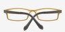 Dresido Coffee PlasticEyeglass Frames from EyeBuyDirect, Closed View