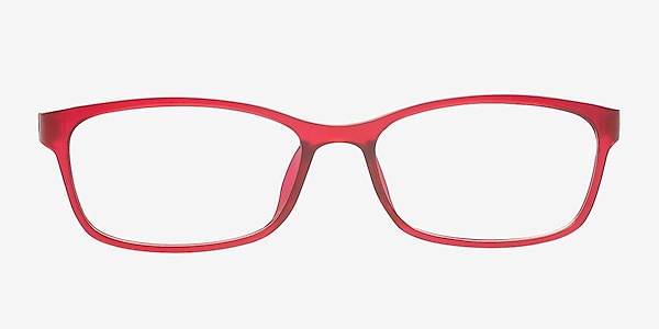 Ajacanjo Red Plastic Eyeglass Frames