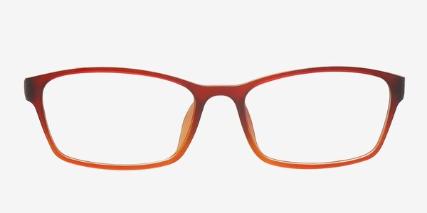 Alayna Burgundy Plastique Montures de lunettes de vue